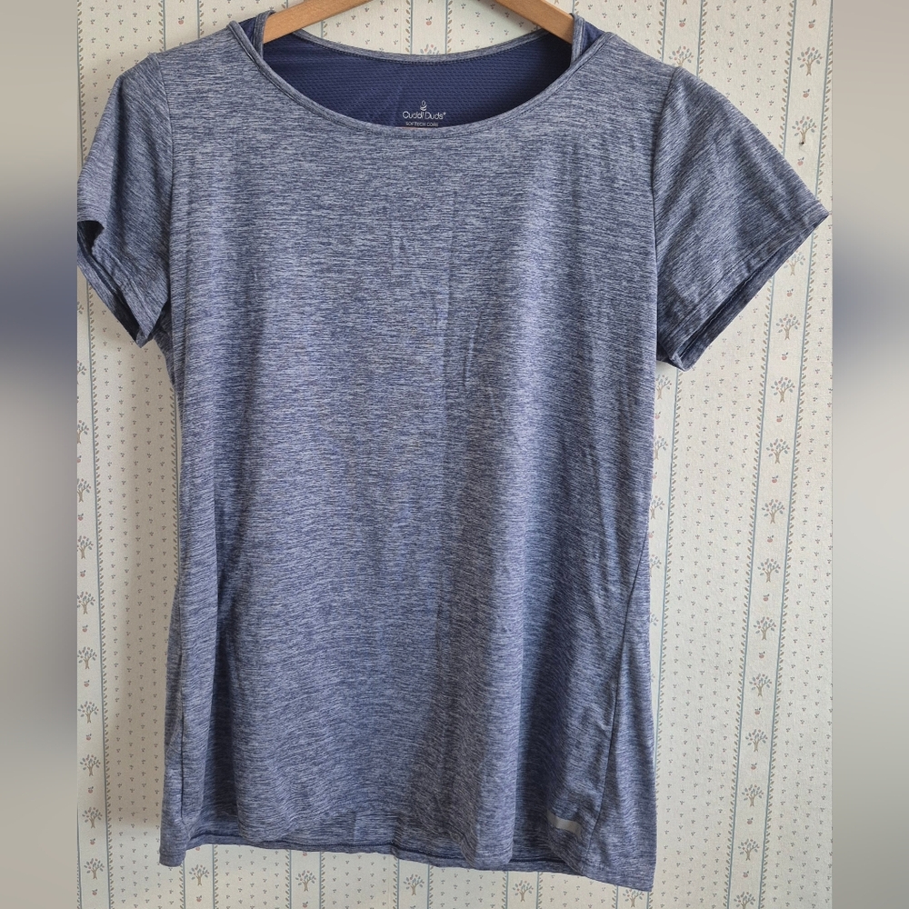 Cuddl Duds Softech Core Racerback Tee Shirt - image 2